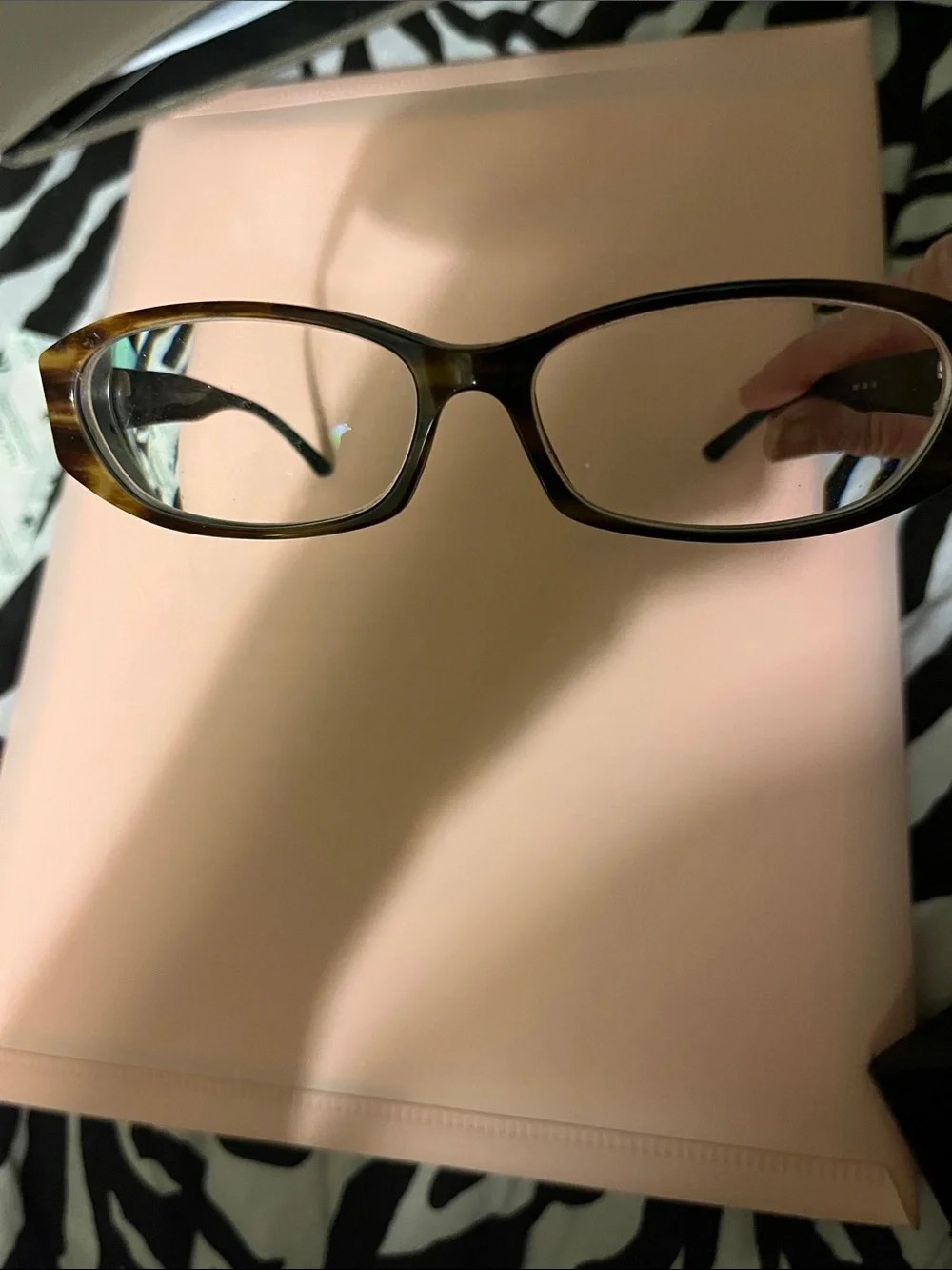 Fendi Tortoiseshell Oval Women's Eyeglass Frames - Brown